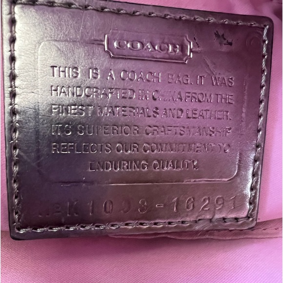 COACH💥Vintage~Rare~SOLD OUT💥Signature Black/Gray Poppy Tote - Picture 13 of 13